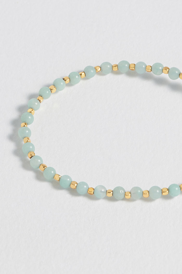 Wellness Amazonite Gemstone Amelia Bracelet