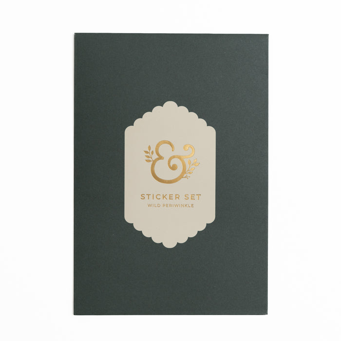 Wild Periwinkle Sticker Set