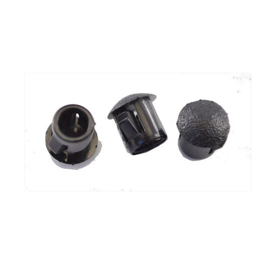 1/4" Black Locking Hole Plugs