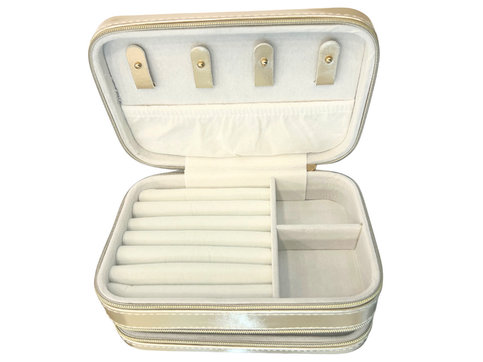 2 Compartment Jewellery Travel Box