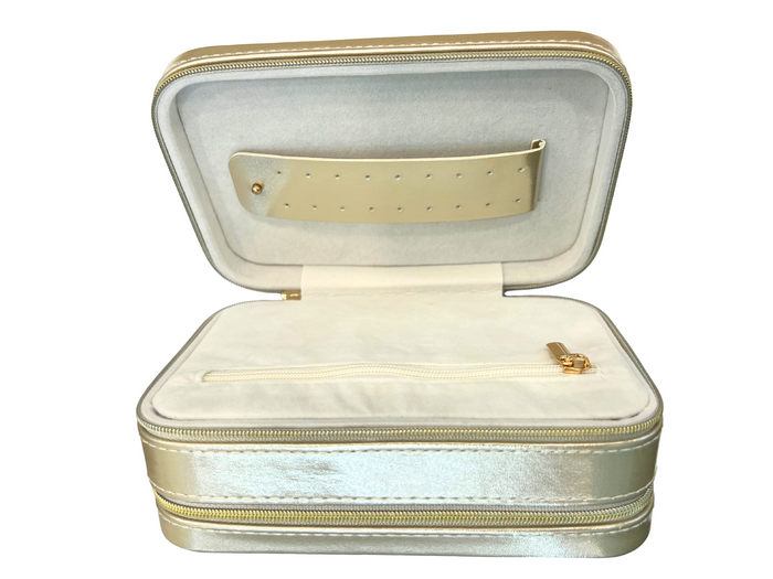 2 Compartment Jewellery Travel Box