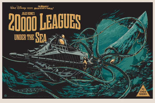 20000 Leagues Under the Sea Ken Taylor poster