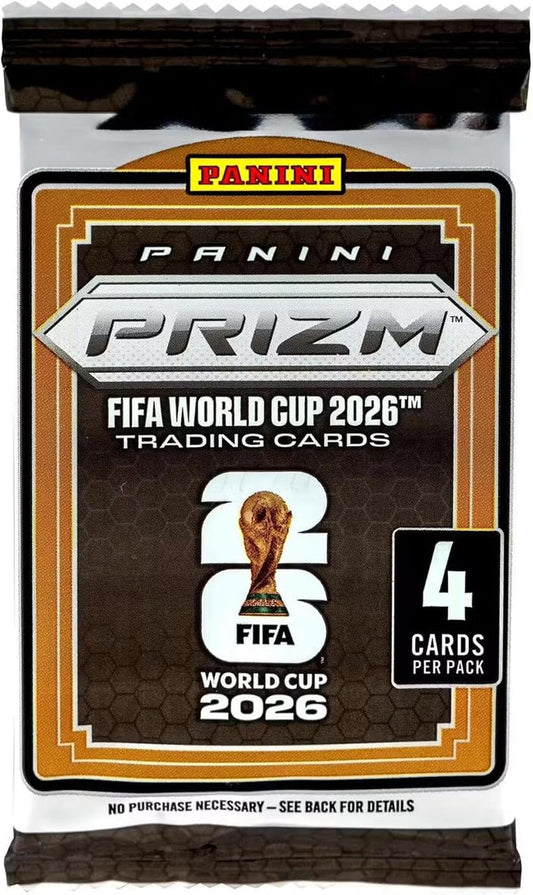 2026 Prizm FIFA World Cup Soccer 4 Card Individual