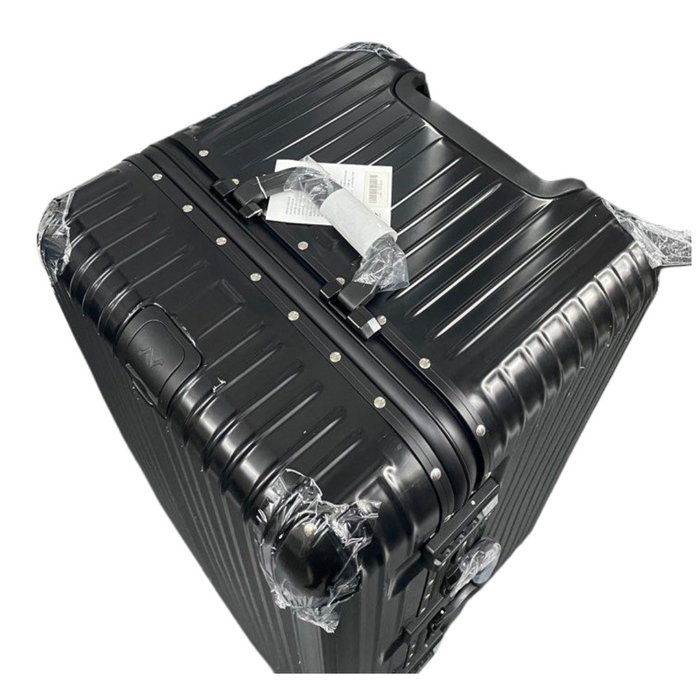 28" Full Aluminium Luggage with TSA Lock, Black