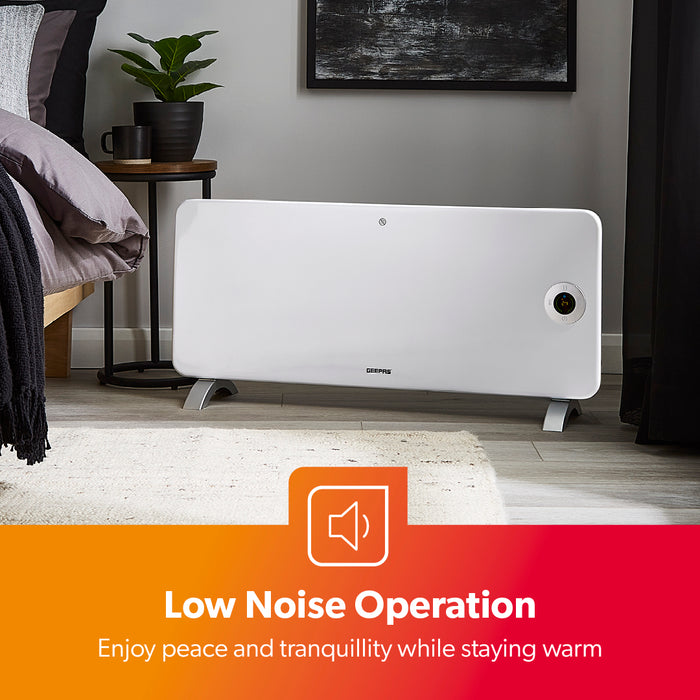 2KW Wi-Fi Controlled White Smart Panel Radiator Heater