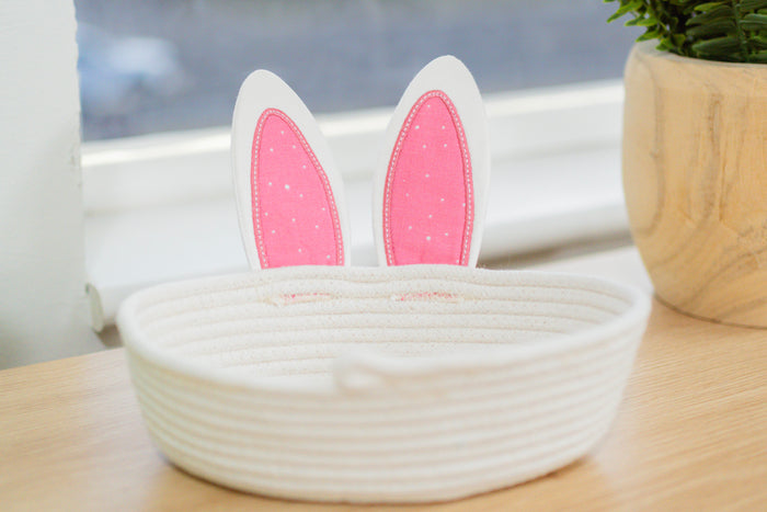 3-D Bunny Ears (Downloadable Sewing and Machine Embroidery Pattern)