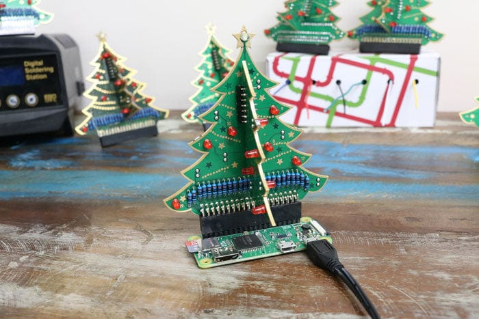 3D Xmas Tree for Raspberry Pi by The Pi Hut - The Pi Hut