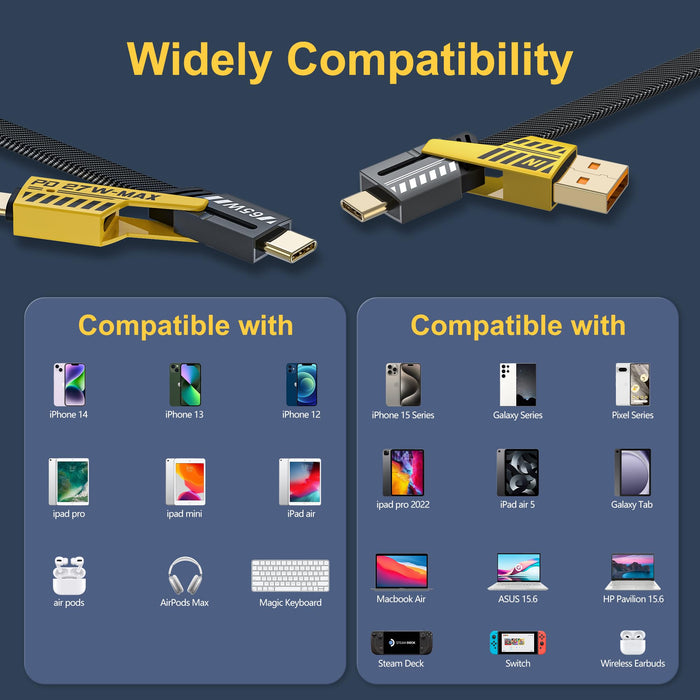 4 in 1 Universal Fast Charging Cable