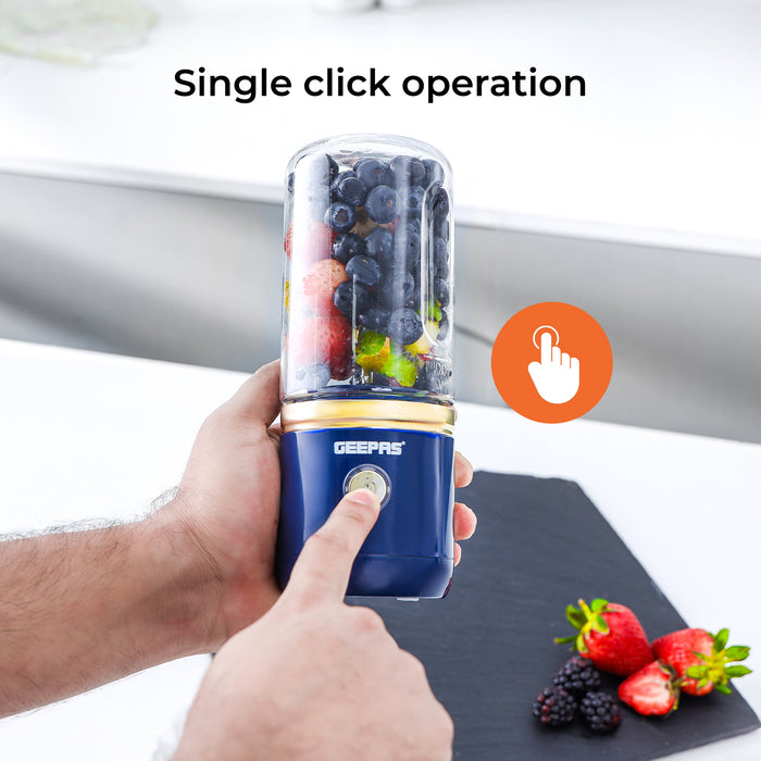 420ml Navy Handheld Rechargeable Portable Mini Blender