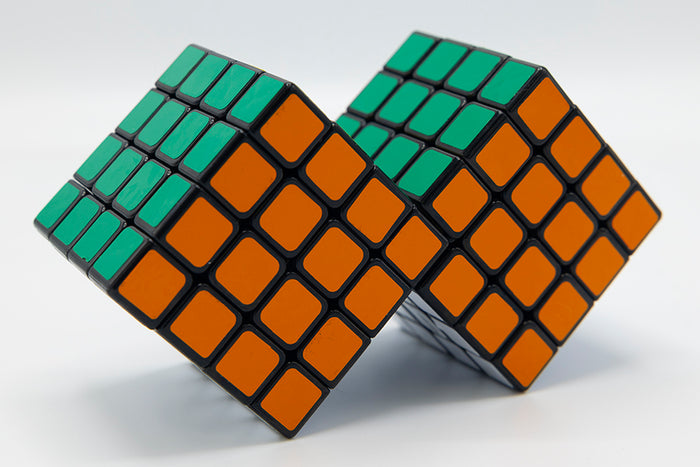 4x4 Double Cube - Black