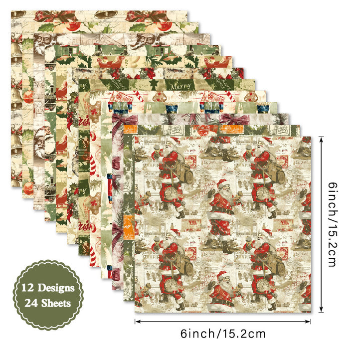 6 inch Scrapbook Paper Pad SKP009B