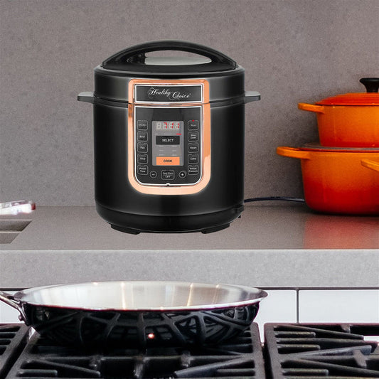 6L Electric Slow & Pressure Cooker-#product_category#-Home Living Store