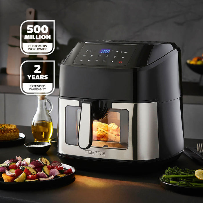 9-In-1 Large Single Basket Fat-Free Vortex Air Fryer 9.2L