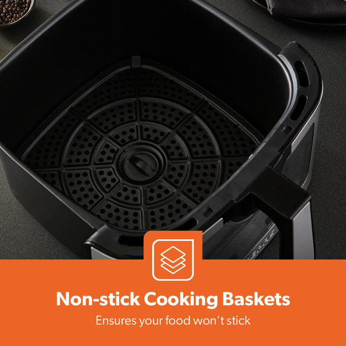 9-In-1 Large Single Basket Fat-Free Vortex Air Fryer 9.2L