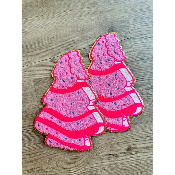Christmas Tree Chenille Patch