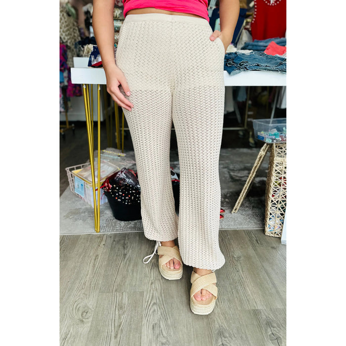 Crochet Cargo Pant