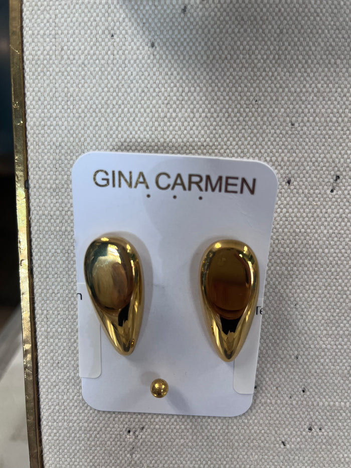 Tear Drop Earrings Gina Carmen