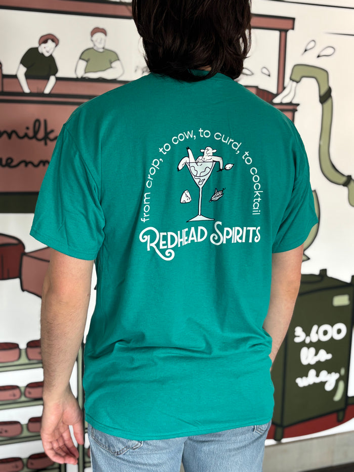Redhead Spirits Martini Tee