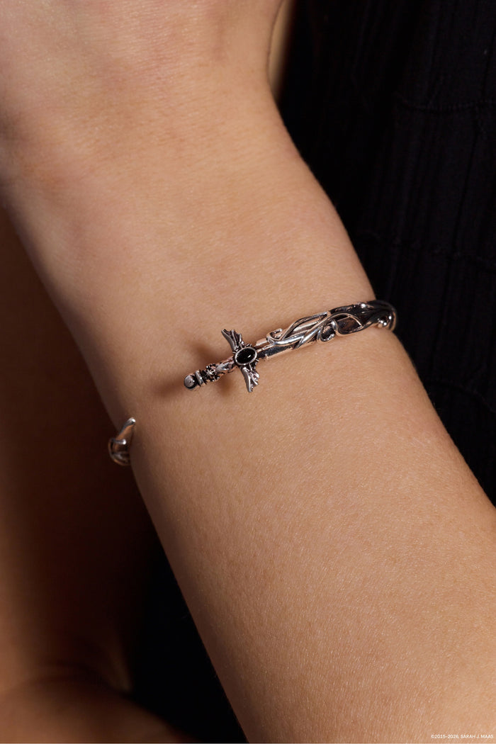 A Court of Thorns and Roses Illyrian Sword & Shadows Cuff - Gold