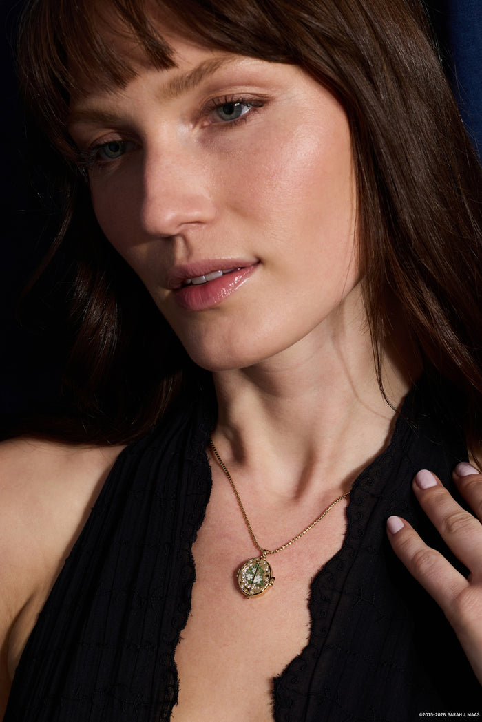 A Court of Thorns and Roses "There You Are" Locket Necklace
