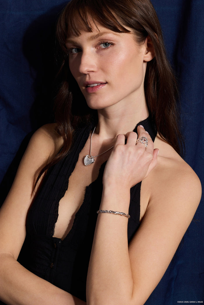 A Court of Thorns and Roses Velaris Heart Locket Necklace