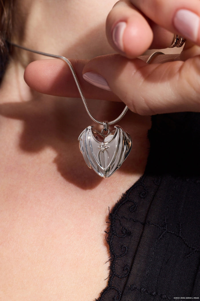A Court of Thorns and Roses Velaris Heart Locket Necklace