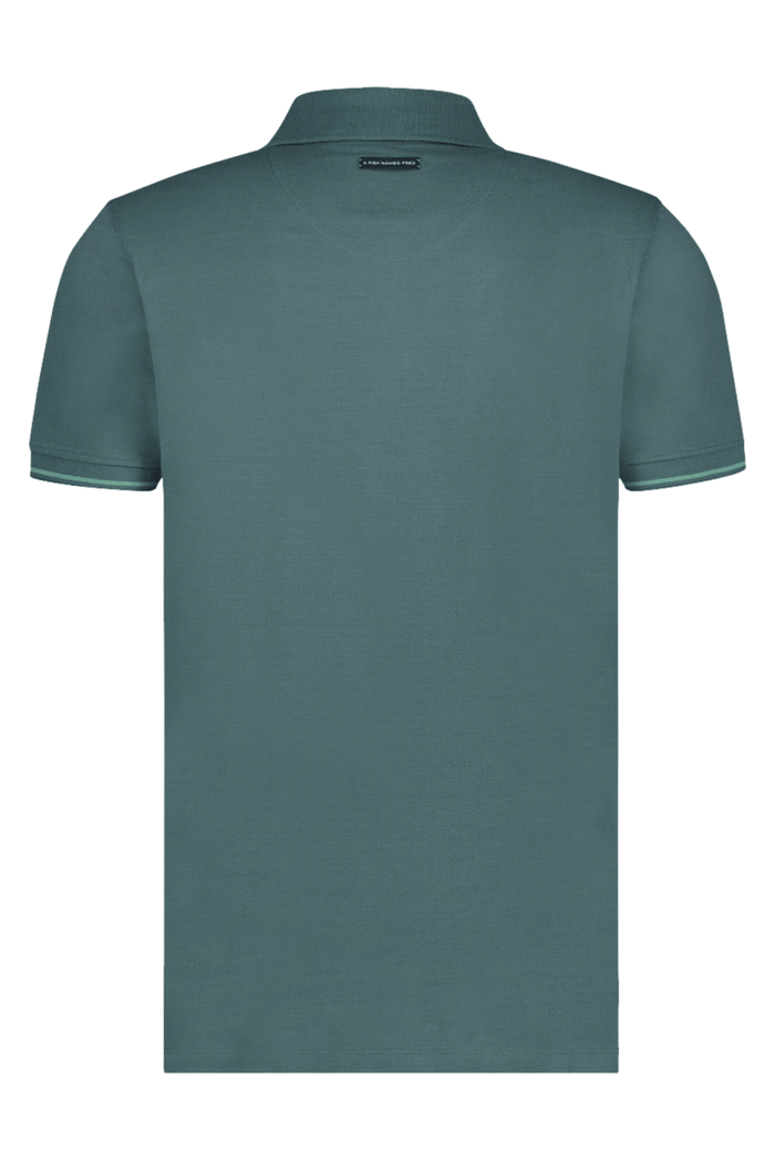 A Fish Named Fred Men's Polo Shirt Forest Green 99.3001 - Dotique