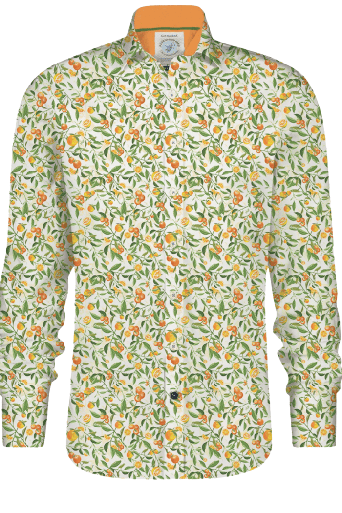 A Fish Named Fred Men’s Shirt Light Green Citrus 31.003
