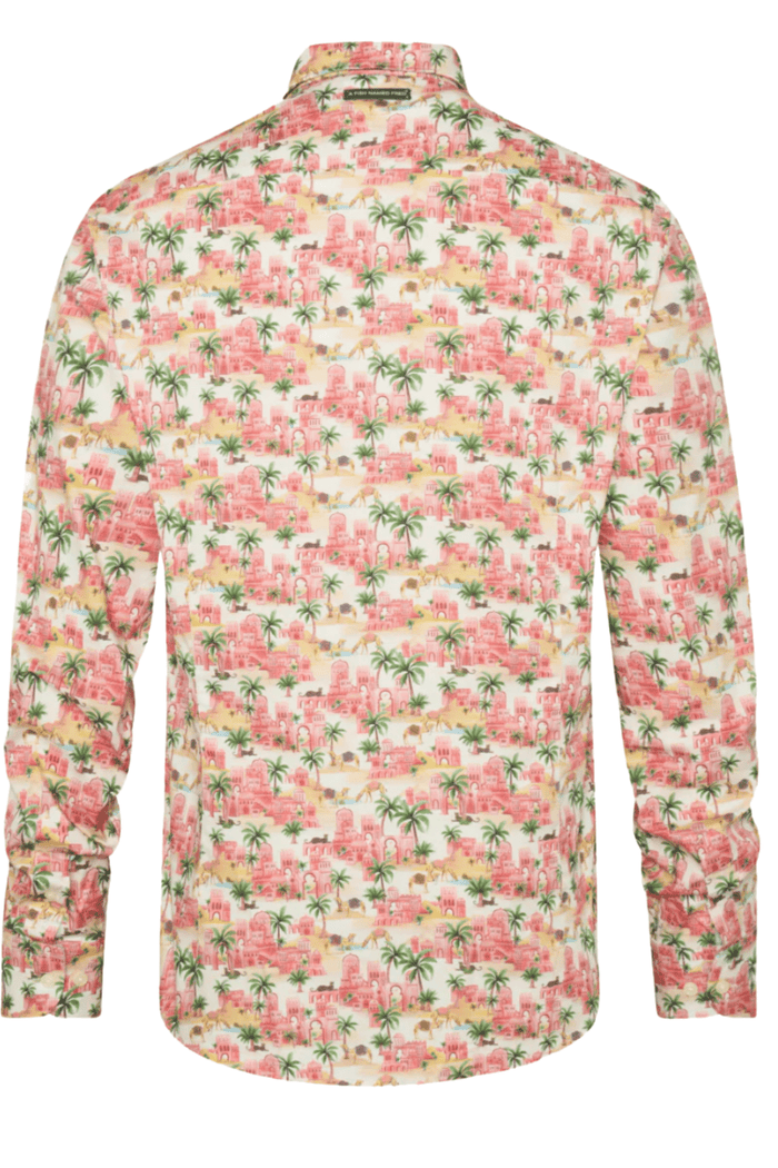 A Fish Named Fred Men's Shirt Oasis - Rose Pink 31.012