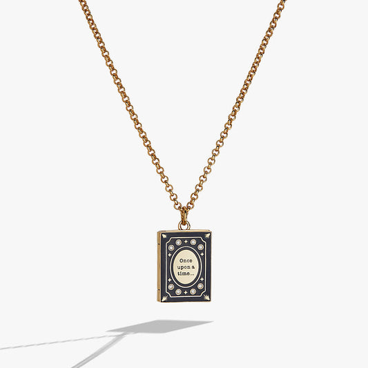 'A Reader Lives A Thousand Lives' Book Club Locket Pendant