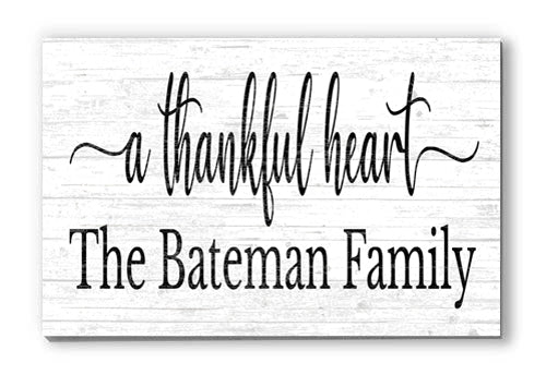 custom wall art with family name