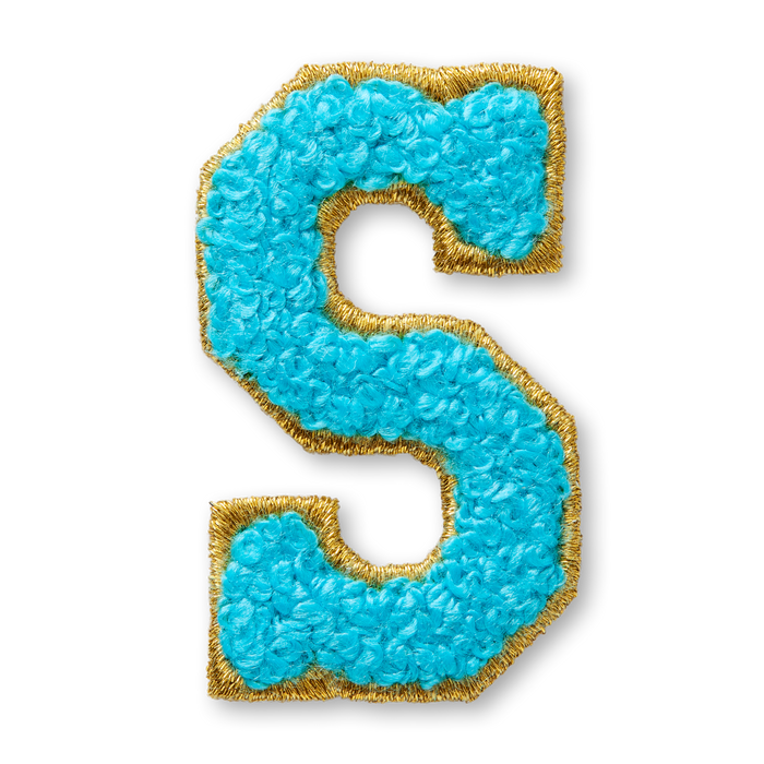 AG™ Letter S Stick-On Patch