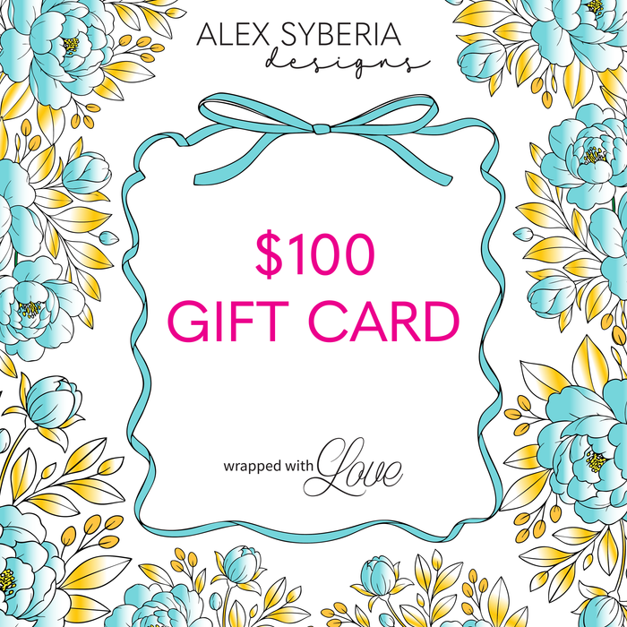 Alex Syberia Designs Gift Cards