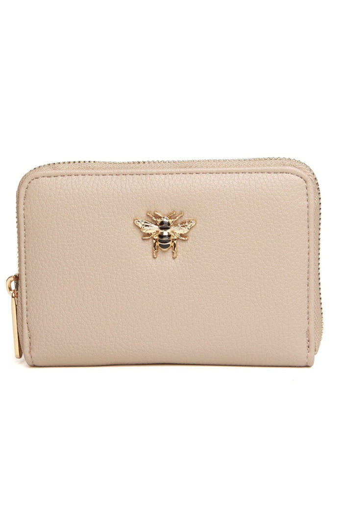 Alice Wheeler AW5877 Stone - Bromley purse - Dotique - Alice Wheeler