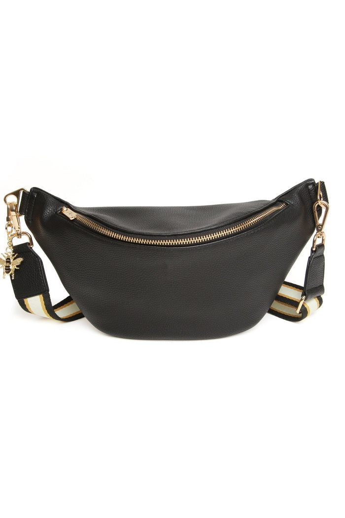 Alice Wheeler AW6009 Black - Banana Bag - Dotique - Alice Wheeler
