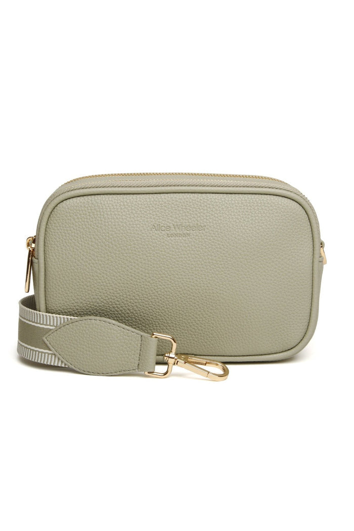 Alice Wheeler AW6111 Pistachio Pimlico Cross Body Bag - Dotique - Alice Wheeler