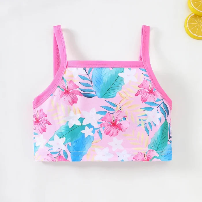 ALOHA Bikini and Long-Sleeve Top Swim Set