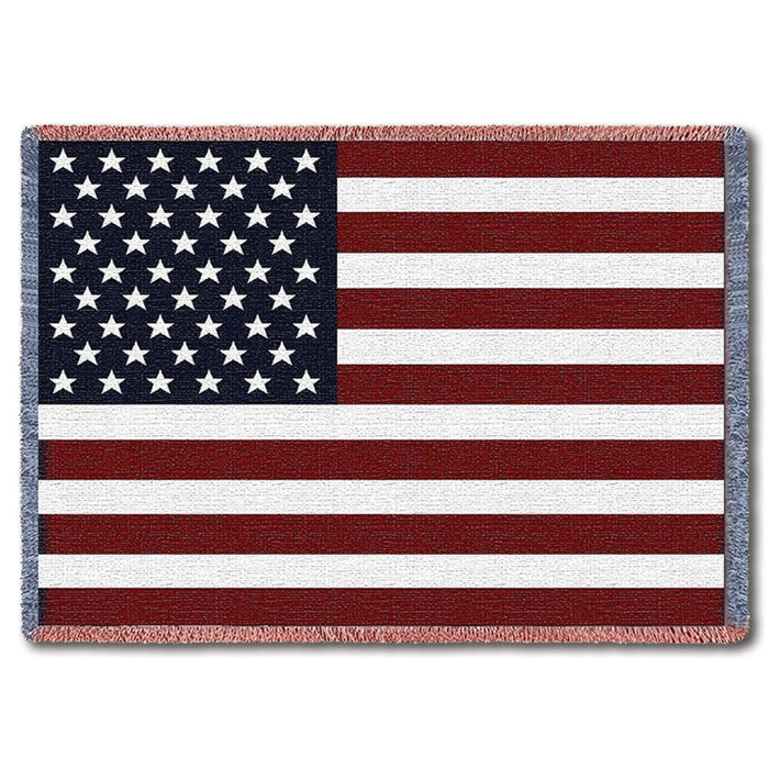 American Flag Throw