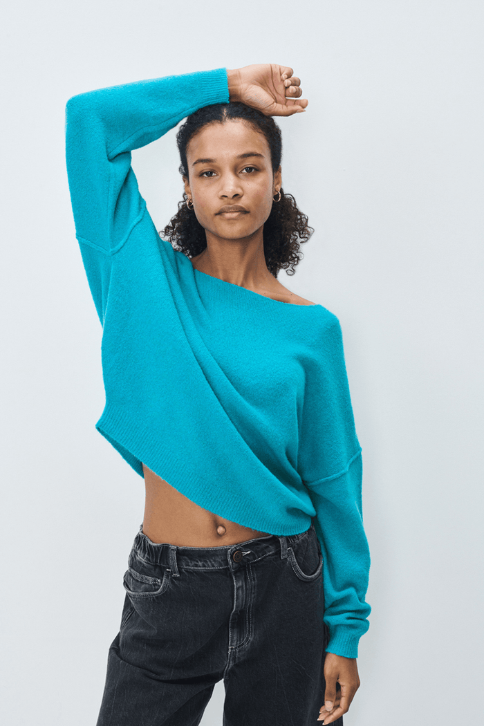American Vintage DAM225E Women’s Jumper Damsville - Tropical Chine