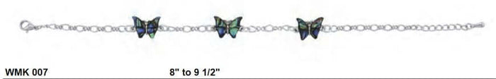 Anklet -  WMK 007 - Butterfly