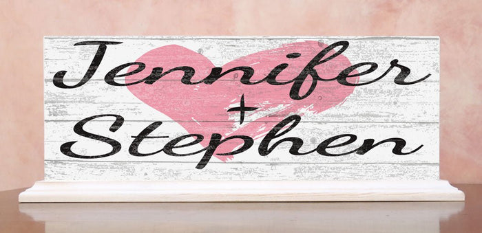 Personalized Anniversary Gift or Wedding Gift With Names Custom Sign - Broad Bay Personalized Gifts Shipped Fast