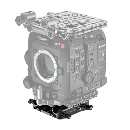 canon c400 arca baseplate installed