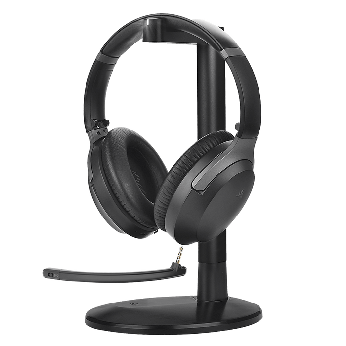 Aria Podio 3 Wireless Headphones with Mic, detachable boom mic for work calls and wireless music or video listening.