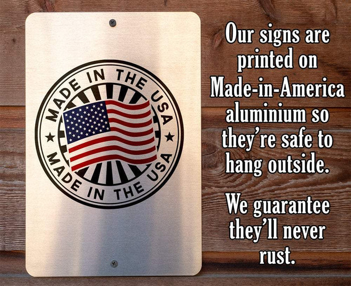 At The Pool 5 O'Clock - Metal Sign | Lone Star Art.