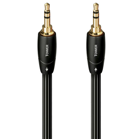 AudioQuest Tower 1M 3.5mm to 3.5mm Analogue Audio Interconnect Cable