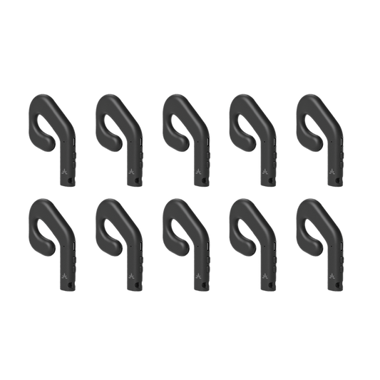 AudiTour Add-On Open-Ear Headphones (10-Pack) Expansion Receivers Only, Compatible with AudiTour Wireless Tour Guide System