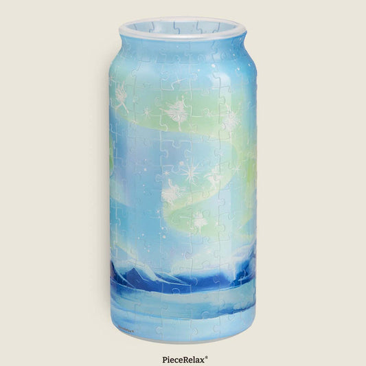 Let's weave a whole winter sky from the rare and magical glow of the aurora. You'll Always Get There with PieceRelax.