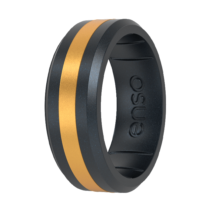 Axis American Cancer Society Ring - Black Pearl & Gold