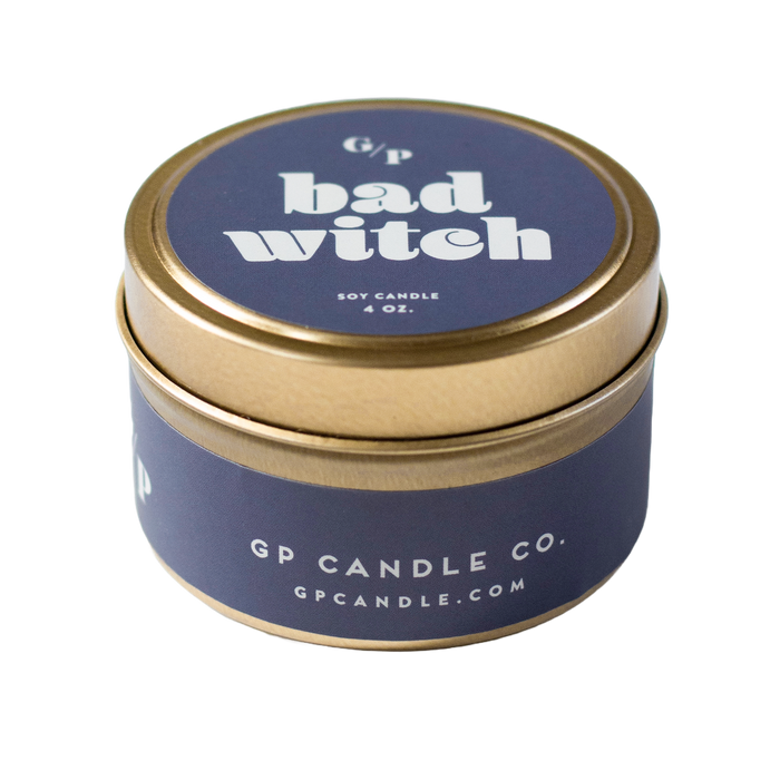 Bad Witch Just Because 4 oz. Candle Tin