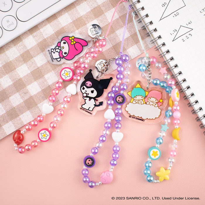Badtz-maru Beaded Charm Mobile Phone Wrist Strap Accessory Hamee.com - Hamee US